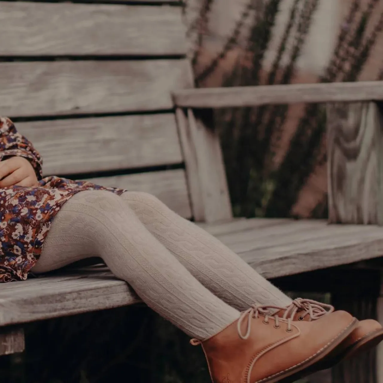 Accessories*Lamington Merino Tights - Cable