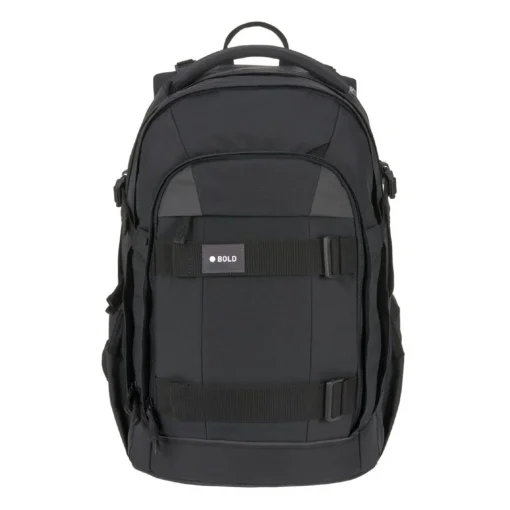 Kids Bags & Backpacks*Lassig - School Backpack Origin Bold - Clearance Black