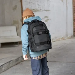 Kids Bags & Backpacks*Lassig - School Backpack Origin Bold - Clearance Black