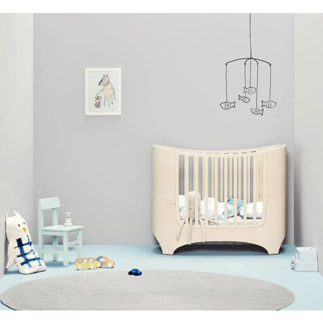 Cots*Leander Cot - Clearance Whitewash