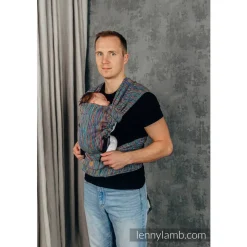 Half Buckle Carriers|Buckle Carriers*Lenny Lamb LennyHybrid Half Buckle - Jacquard