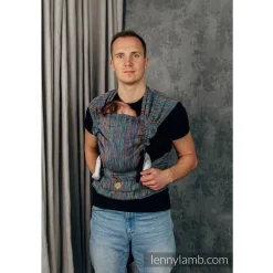 Half Buckle Carriers|Buckle Carriers*Lenny Lamb LennyHybrid Half Buckle - Jacquard