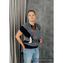 Half Buckle Carriers|Buckle Carriers*Lenny Lamb LennyHybrid Half Buckle - Jacquard