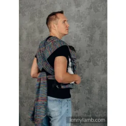 Half Buckle Carriers|Buckle Carriers*Lenny Lamb LennyHybrid Half Buckle - Jacquard