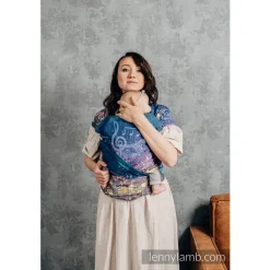 Half Buckle Carriers|Buckle Carriers*Lenny Lamb LennyHybrid Half Buckle - Jacquard