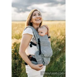 Buckle Carriers*Lenny Lamb LennyLight Carrier - Linen Chevron Weave