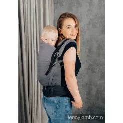 Buckle Carriers*Lenny Lamb LennyPreschool Carrier - Herringbone Ombre