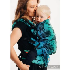Buckle Carriers*Lenny Lamb LennyPreschool Carrier - Jacquard