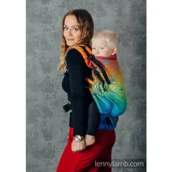 Buckle Carriers*Lenny Lamb LennyPreschool Carrier - Jacquard