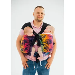 Twin Carriers|Buckle Carriers*Lenny Lamb LennyTwin Carrier - Jacquard