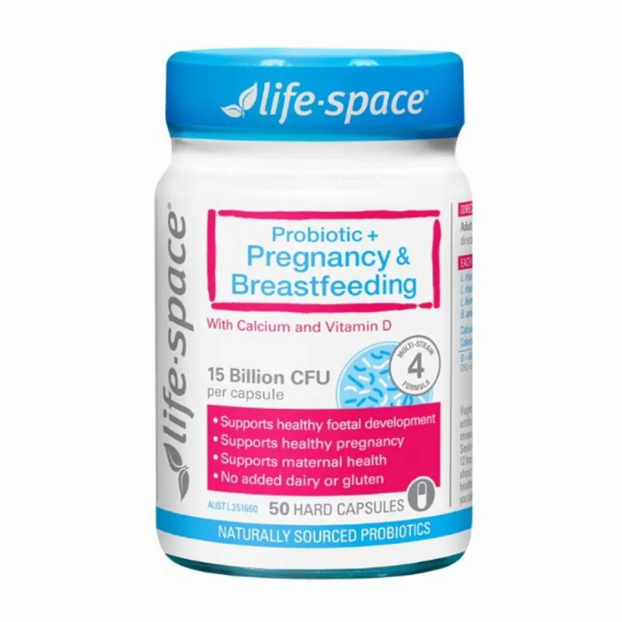 Lactation Support|Self Care & Vitamins*Life-Space Probiotic+ Pregnancy & Breastfeeding