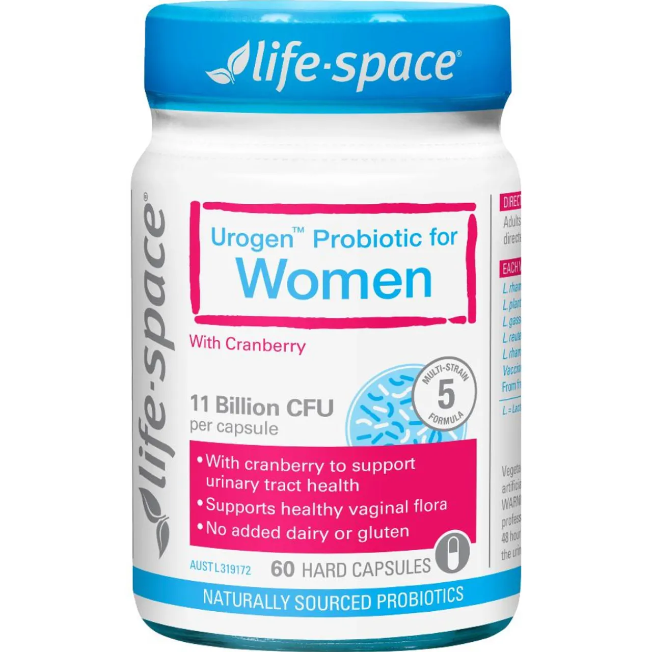 Grown Ups*Life-Space Urogen Probiotic for Women with Cranberry