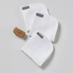 Towels & Facecloths*Little Bamboo - Towelling Washers 3 Pack