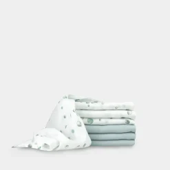 Towels & Facecloths*Little Bamboo Muslin Washers 6 Pack