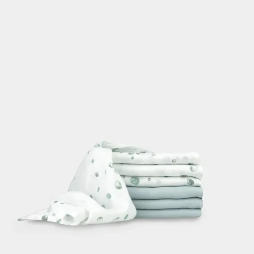 Towels & Facecloths*Little Bamboo Muslin Washers 6 Pack