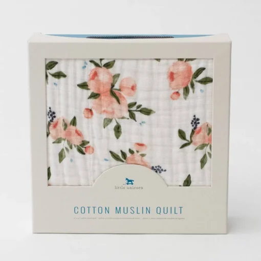 Comforters & Quilts*Little Unicorn 4 layer Muslin Cot Blanket