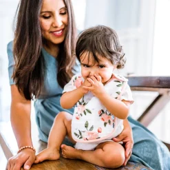 Starting Solids|Bibs & Burp Cloths*Little Unicorn - Muslin Classic Bib 3 pack