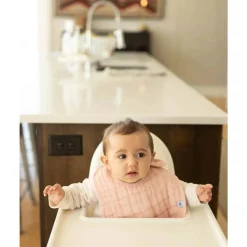 Starting Solids|Bibs & Burp Cloths*Little Unicorn - Muslin Classic Bib 3 pack