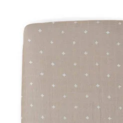 Cot Sheets*Little Unicorn - Muslin Fitted Cot Sheet - 132 x 71cm