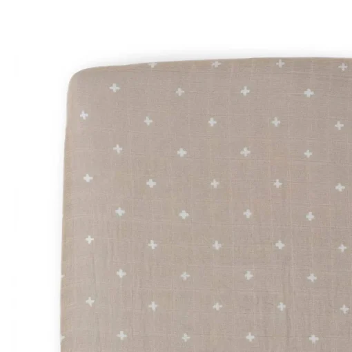 Cot Sheets*Little Unicorn - Muslin Fitted Cot Sheet - 132 x 71cm