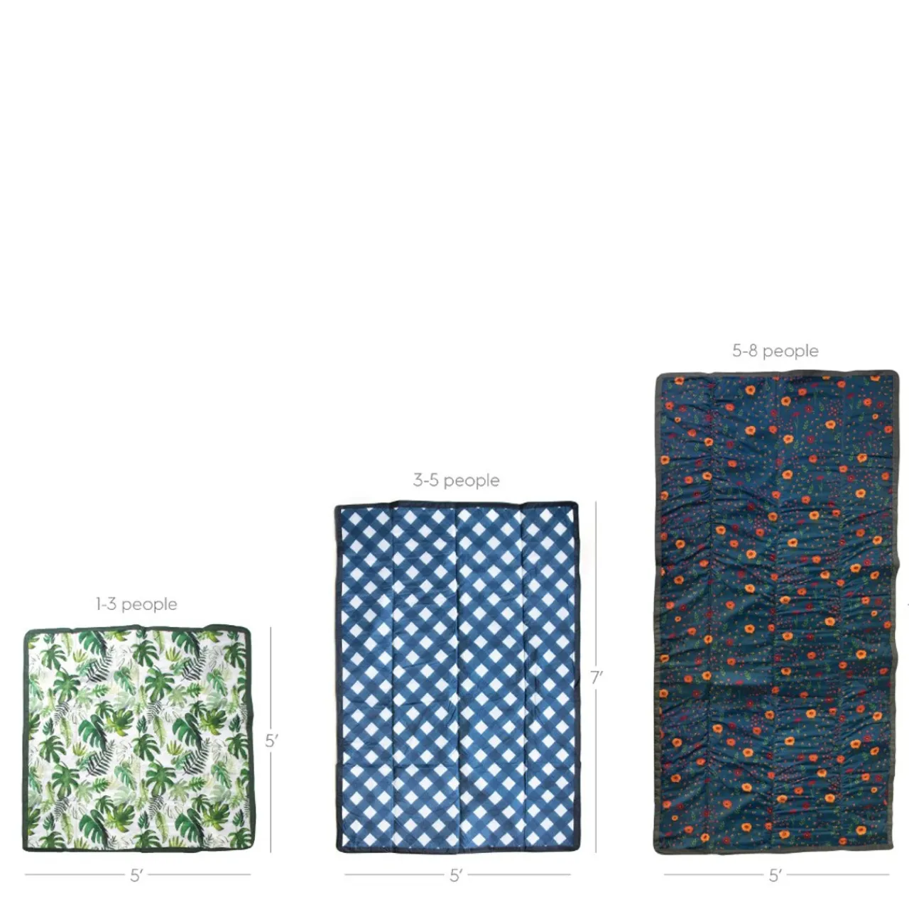 Gifts For Mum|Family Outdoor Essentials*Little Unicorn - Outdoor Picnic Blanket - 5 x 10 (ft)