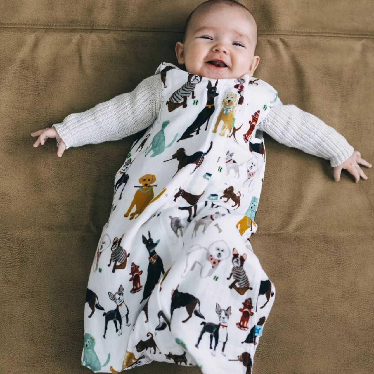 Summer Sleeping Bags*Little Unicorn Cotton Muslin Sleeping Bag - Clearance