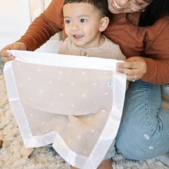 Comforters & Soft Toys*Little Unicorn Cotton Muslin Security Blanket 3pk