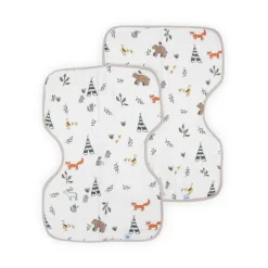 Bibs & Burp Cloths*Little Unicorn Muslin Burp Cloth 2 Pack