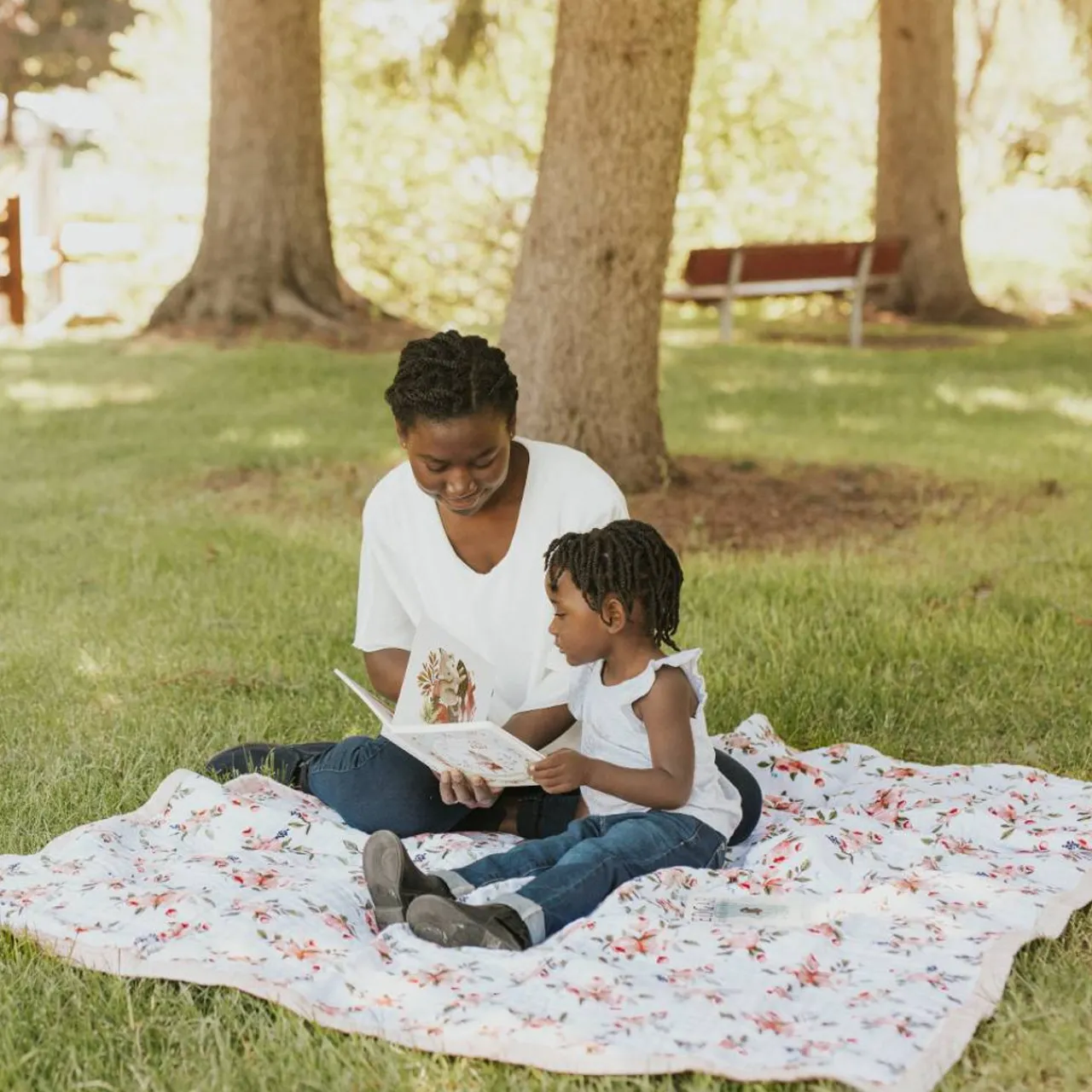 Comforters & Quilts*Little Unicorn Muslin Quilted Throw Blanket