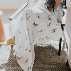 Muslin Swaddles*Little Unicorn Single Cotton Muslin Swaddle - Clearance