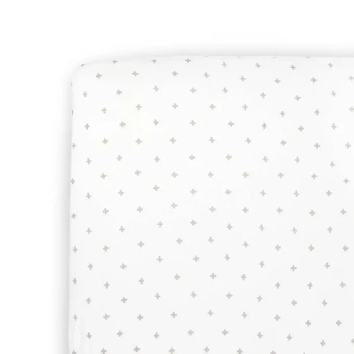 Cot Sheets*Little Unicorn Stretch Knit Fitted Cot Sheet