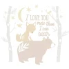 Wall & Hanging Decor*Lolli Living Removable Wall Decal Set - Bosco Bear - Clearance