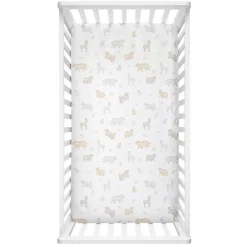 Cot Sheets*Lolli Living Sateen Fitted Cot Sheet - 135 x 75cm - Clearance
