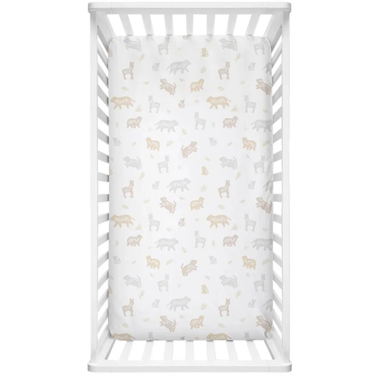 Cot Sheets*Lolli Living Sateen Fitted Cot Sheet - 135 x 75cm - Clearance