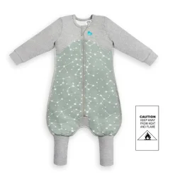 Sleeping Suits*Love to Dream 1.0 Tog Long Sleeve Sleep Suit Stellar Olive