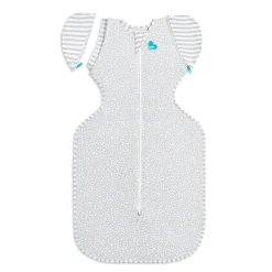 Fitted Swaddles*Love to Dream Swaddle Up 50:50 Transition Bag 1.0 tog Bamboo Grey Dot