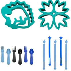 Lunchbox Accessories*Lunch Punch Cutter & Bento Set - Dinosaur