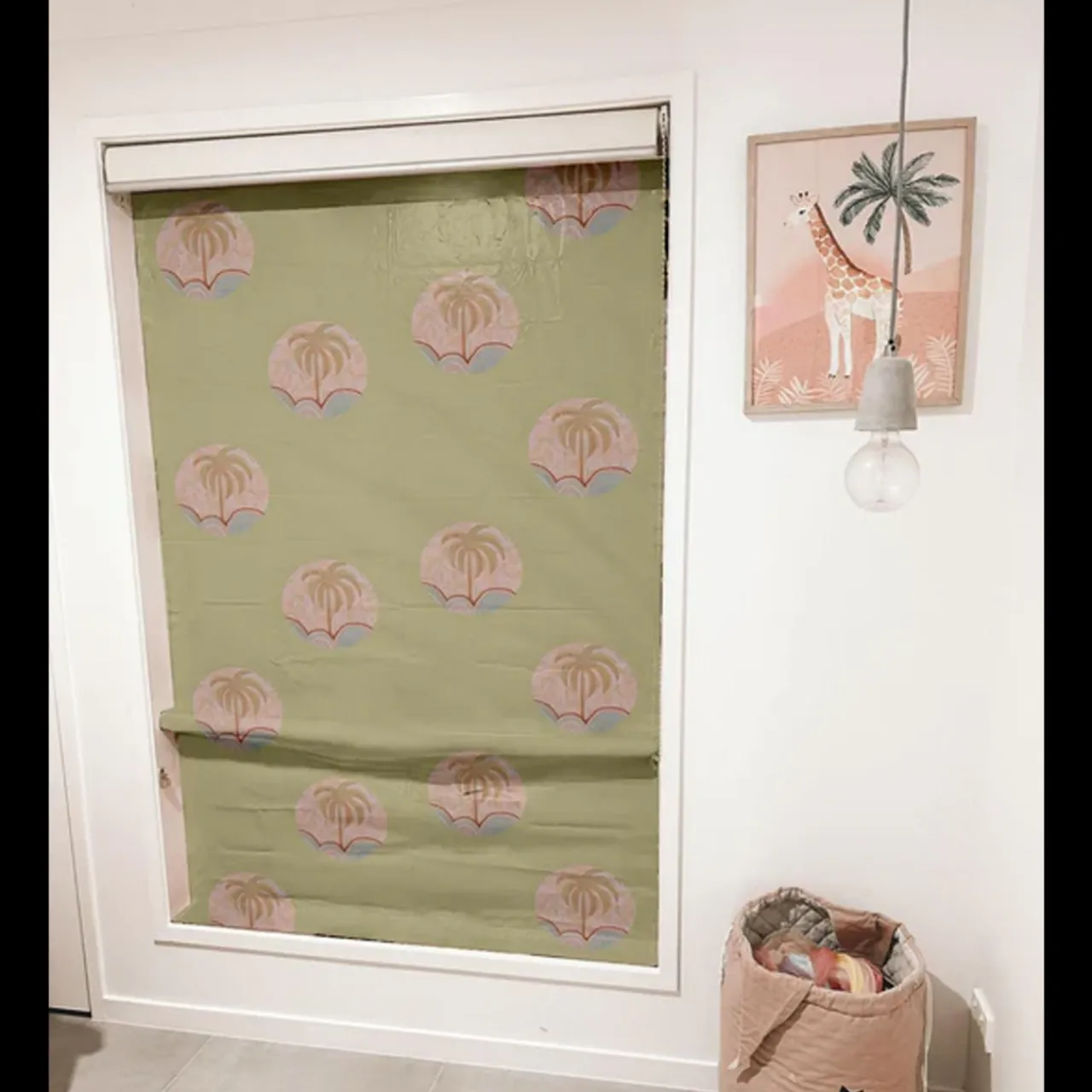 Shade & Blackout Blinds|Blackout Blinds*Mahalo Eco Blinds Mahalo Eco Blackout Blinds - Green Palms FAULTY SECONDS