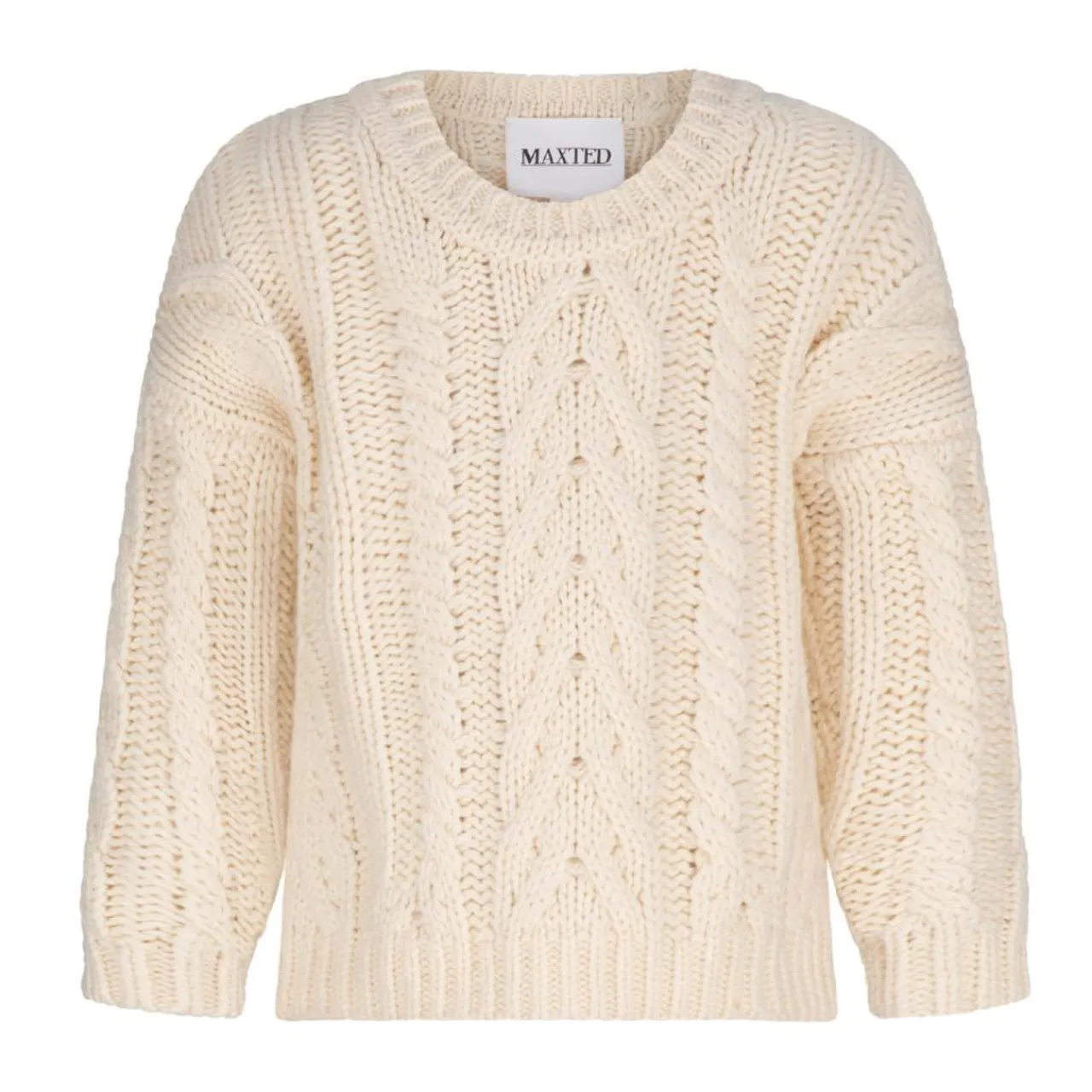 Tops & Pants*Maxted Mini Cable Pullover Ivory