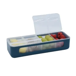 Lunchboxes, Snackboxes & Snack Bags|Lunch Boxes, Snack Boxes & Insulated Bags*Melii 4 Compartment Snackle Box - Luxe