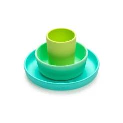 Bowls, Plates & Cutlery*Melii 3 Piece Silicone Feeding Set
