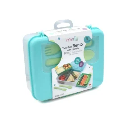 Lunchboxes, Snackboxes & Snack Bags*Melii 2 Tier Bento Box