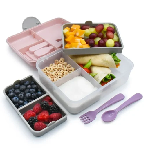Lunchboxes, Snackboxes & Snack Bags*Melii 2 Tier Bento Box