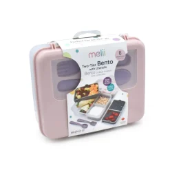 Lunchboxes, Snackboxes & Snack Bags*Melii 2 Tier Bento Box