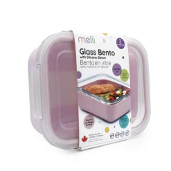 Grown Ups|Lunchboxes, Snackboxes & Snack Bags*Melii Glass Bento Box with Silicone Sleeve