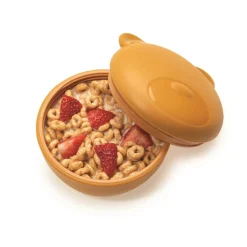 Bowls, Plates & Cutlery|Starting Solids*Melii Silicone Animal Bowl with Lid & Utensils