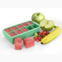 Starting Solids*Melii Silicone Baby Food Freezer Tray with Lid