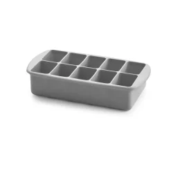 Starting Solids*Melii Silicone Baby Food Freezer Tray with Lid - Luxe Luxe Grey