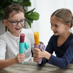 Lunchbox Accessories*Melii Silicone Push Pops - 4 Pack with Tray