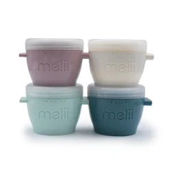 Lunchboxes, Snackboxes & Snack Bags|Lunch Boxes, Snack Boxes & Insulated Bags*Melii Snap & Go Pods 4 Pack - Luxe - 4oz Luxe Multi